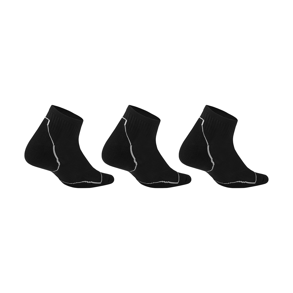 3 Pack Performance Quarter Crew Socks Kmart