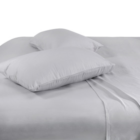 300 Thread Count Bamboo Cotton Sheet Set Queen Bed Violet Kmart