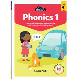 Jr Explorers Phonics Pull The Tab Flash Cards Kmart