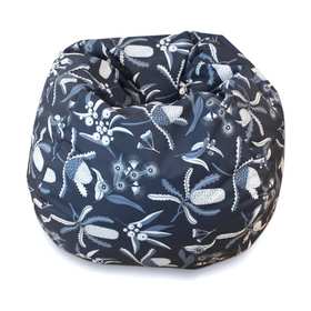 grey bean bag kmart