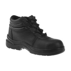 black enclosed shoes for work