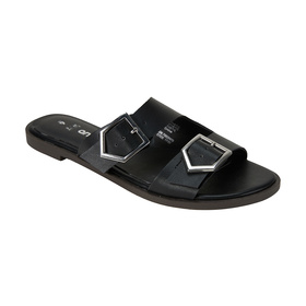 kmart black slides