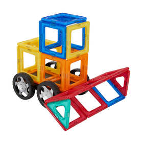kmart 44 piece magnetic tiles set