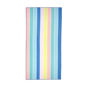 South Beach Unicorn Large Round Beach Towel Cotton Lightweight Holiday Blanket