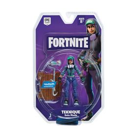 fortnite teknique solo mode action figure - fortnite treasure chest toy
