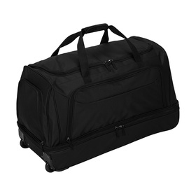 Large Duffle Bag With Wheels Black Kmart
