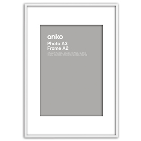 Download A2 Box Mat A3 Frame White | Kmart