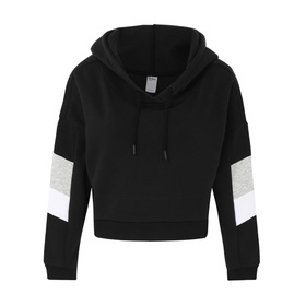 White w//Black Women Long Sleeve Tennis Shirt Performance Cruise Control Gear