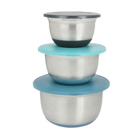 3 Mixing Bowls with Lids | Kmart