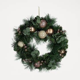 Download Christmas Wreaths Shop For Christmas Door Wreaths Online Kmart SVG Cut Files