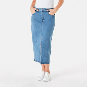 long denim skirt kmart